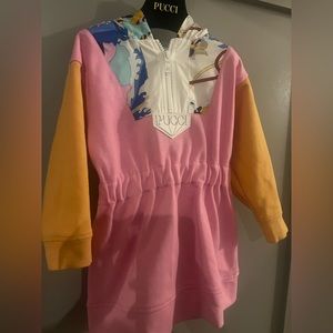 Toddler GIRLS PINK Emilio Pucci RANUNCOLI DRESS